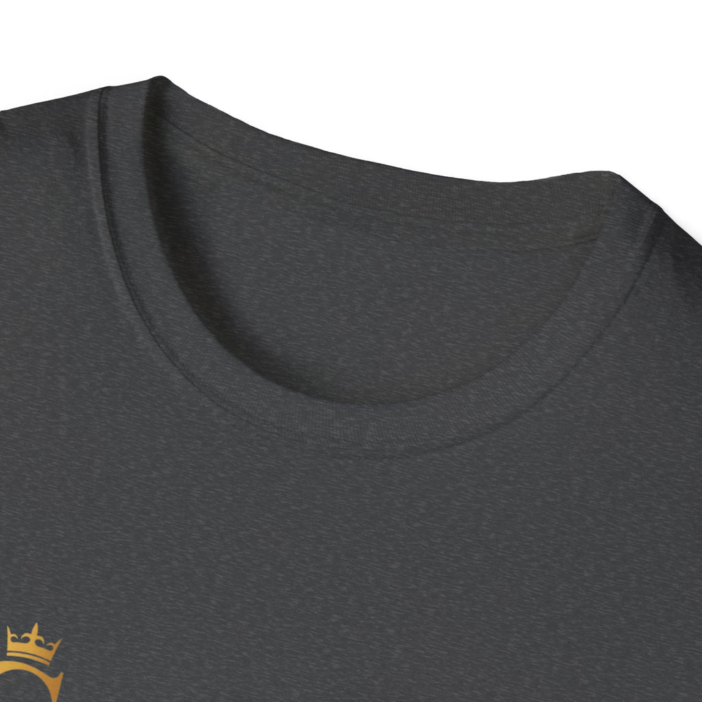 Move Like Royalty T-Shirt — Gold Crown Logo Casual Tee
