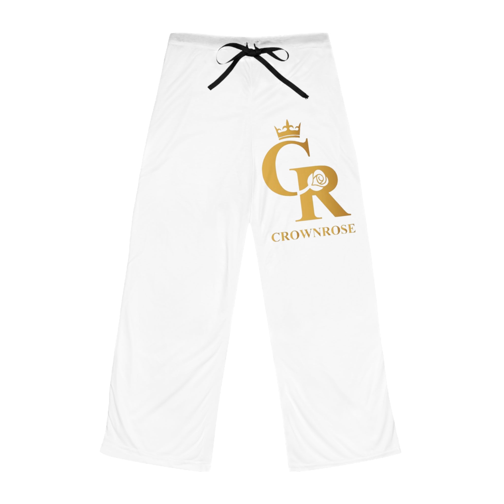 CrownRose Logo Pajama Pants — Women's Cozy Lounge Pant
