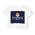 Move Like Royalty Crop Top — Women's Festival Graphic Tee