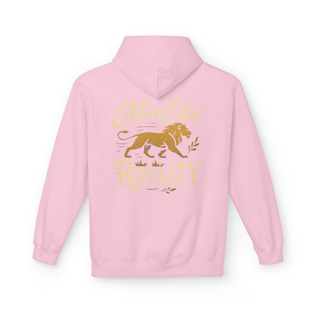 Move Like Royalty Hoodie — CrownRose Lion Graphic Pullover