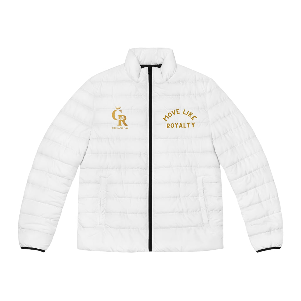 Move Like Royalty Puffer Jacket — Men's Dance-Inspired Winter Coat