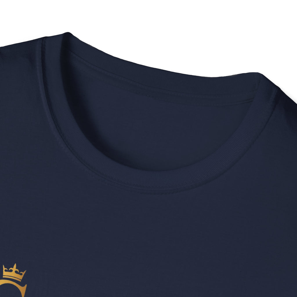 Move Like Royalty T-Shirt — Gold Crown Logo Casual Tee
