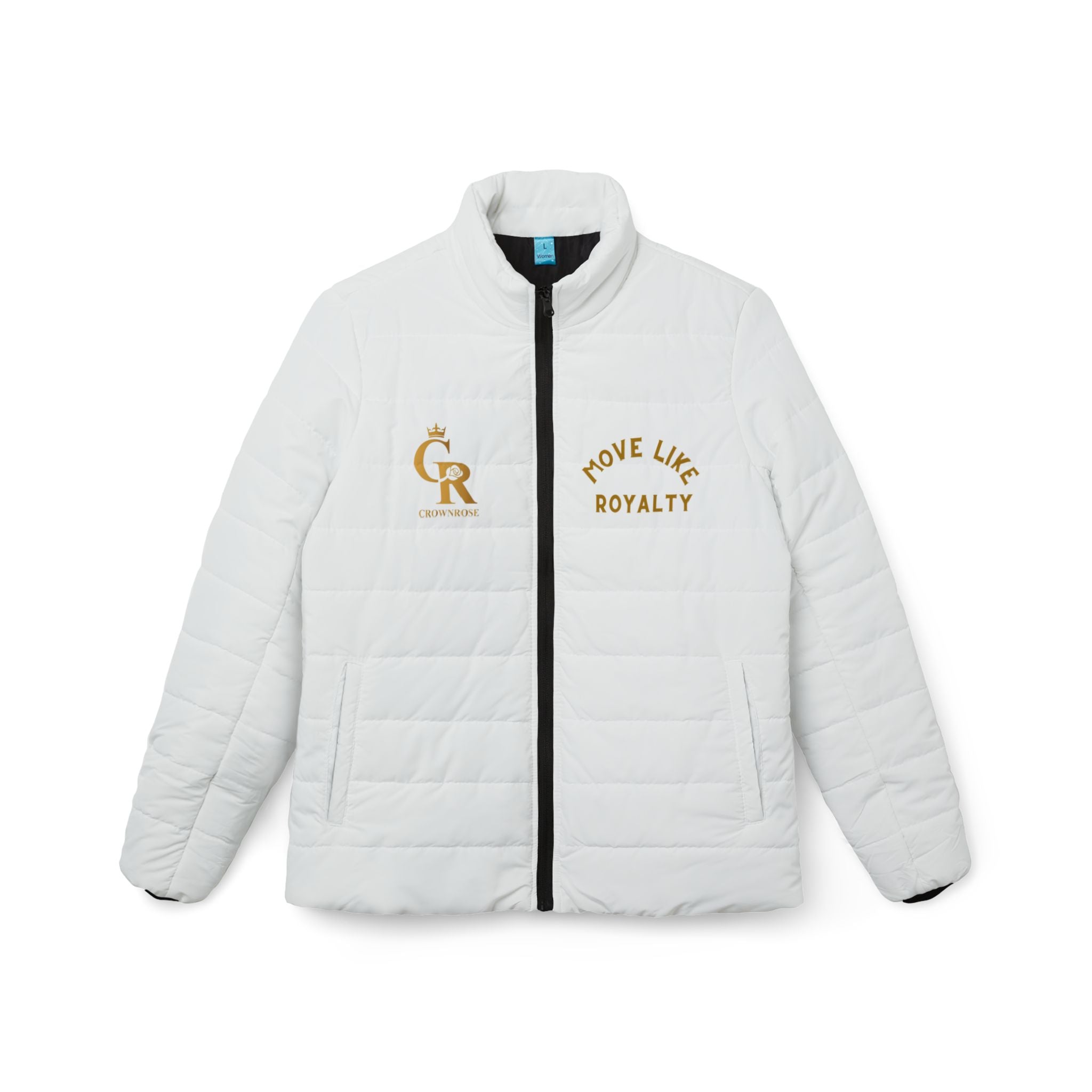 Move Like Royalty Women’s Puffer Jacket — Dance-Inspired Insulated Coat