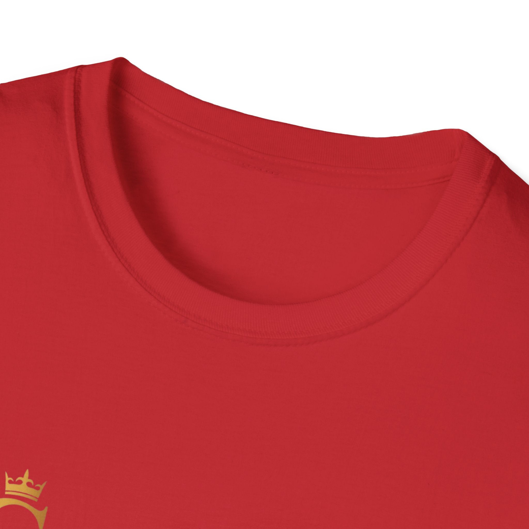 Move Like Royalty T-Shirt — Gold Crown Logo Casual Tee