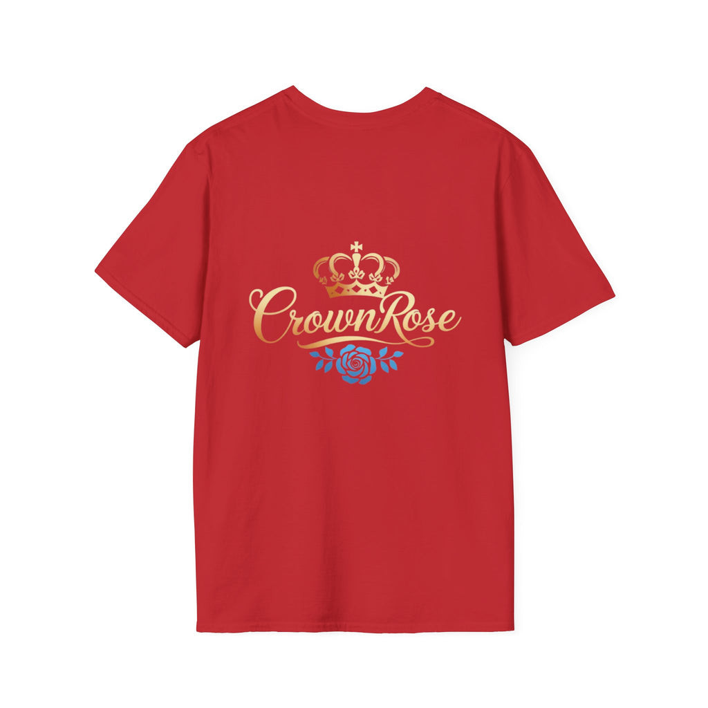 Move Like Royalty T-Shirt — Gold Crown Logo Casual Tee