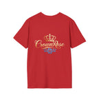 Move Like Royalty T-Shirt — Gold Crown Logo Casual Tee