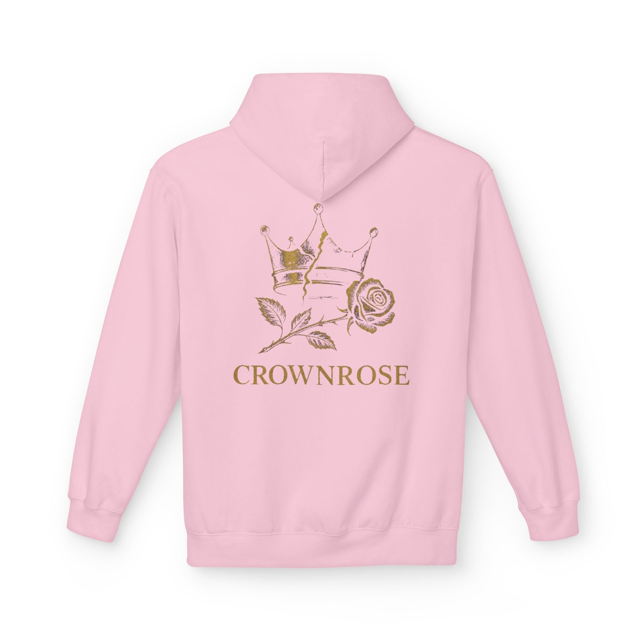 Move Like Royalty Hoodie — CrownRose Lion Graphic Pullover