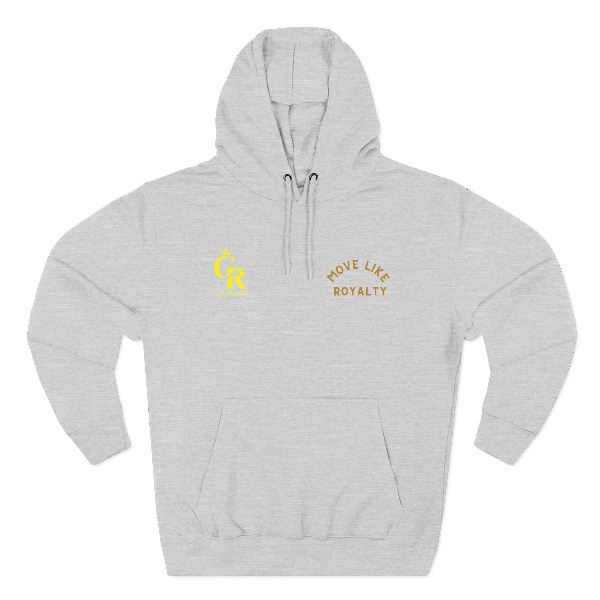 Three-Panel Fleece Hoodie