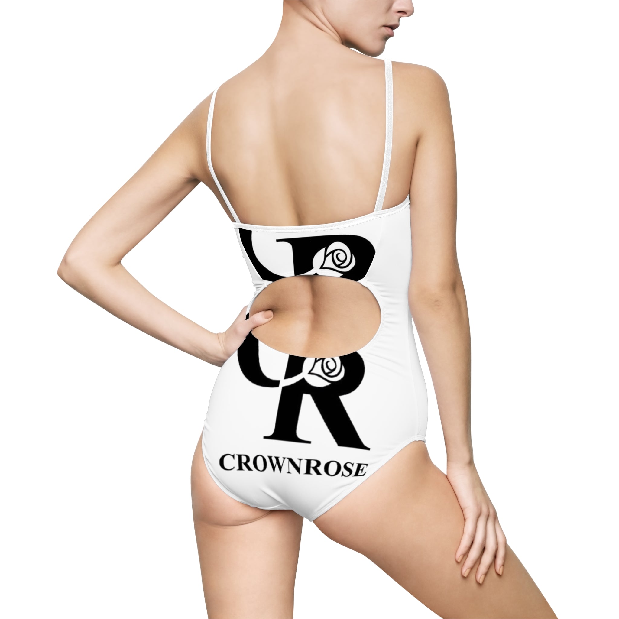 CrownRose Logo One-Piece Swimsuit