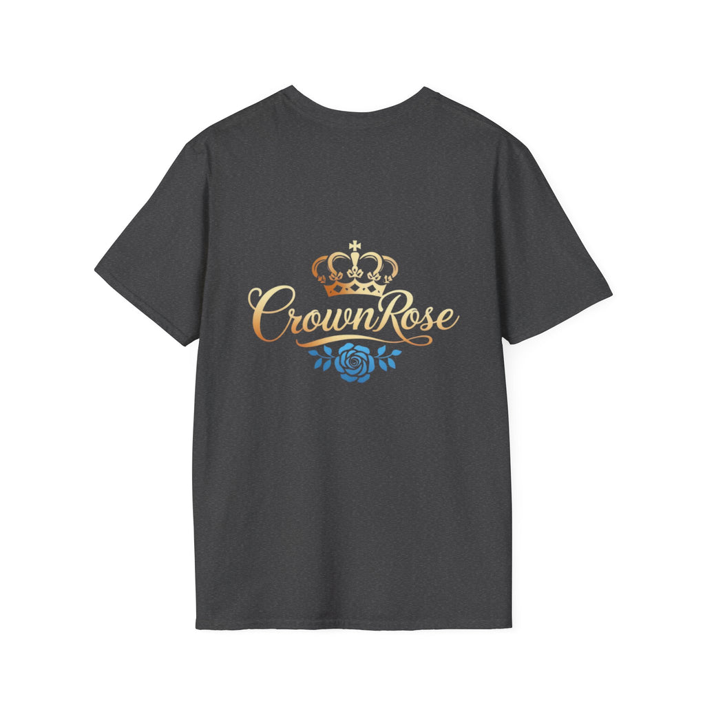 Move Like Royalty T-Shirt — Gold Crown Logo Casual Tee