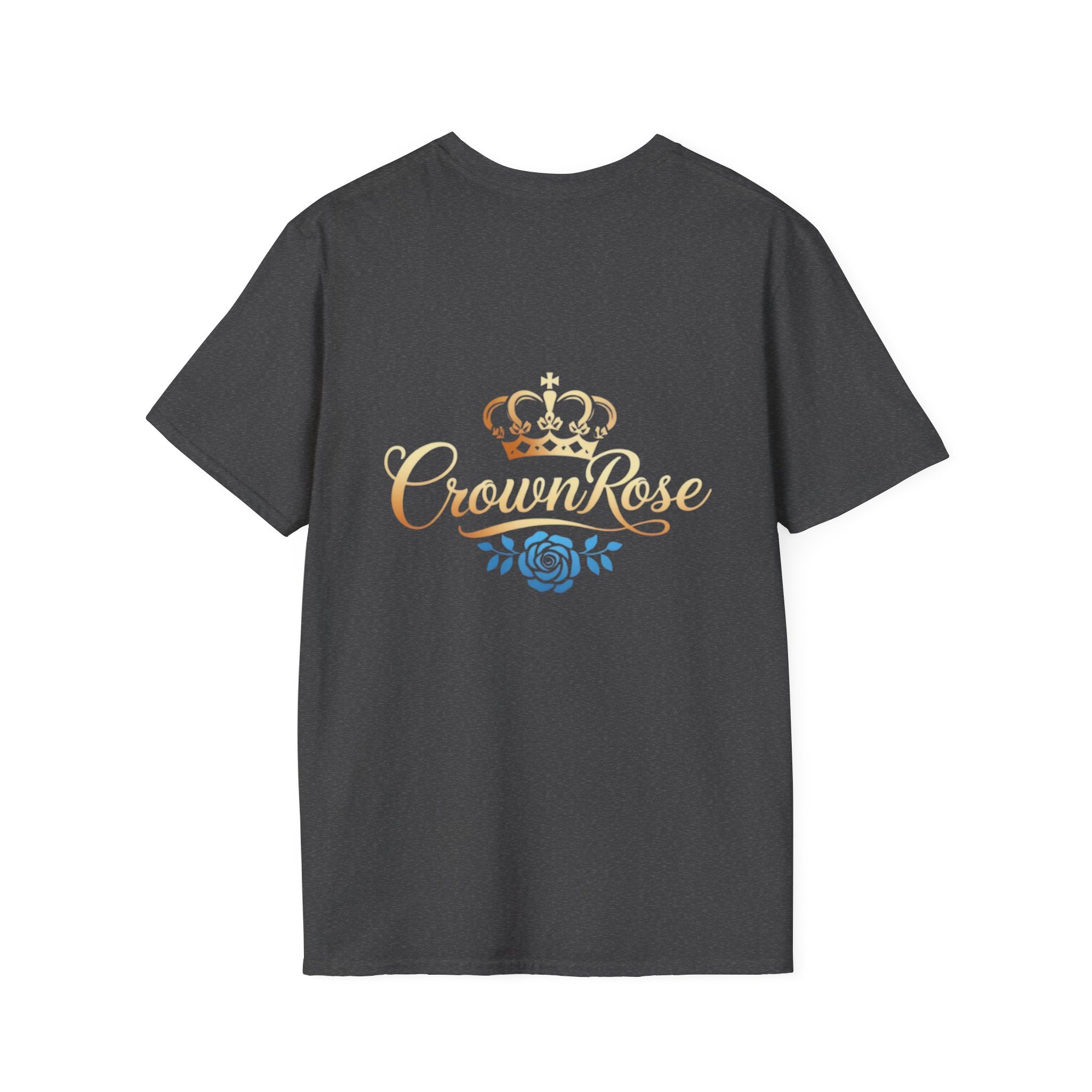 Move Like Royalty T-Shirt — Gold Crown Logo Casual Tee