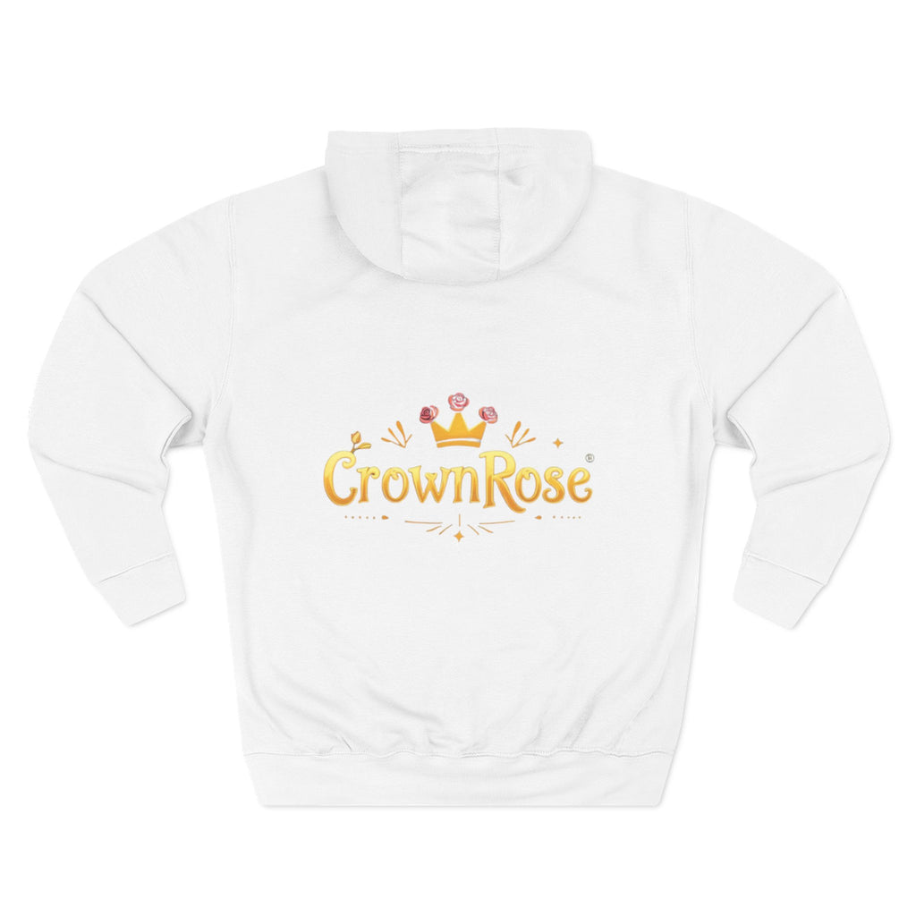 Three-Panel Fleece Hoodie