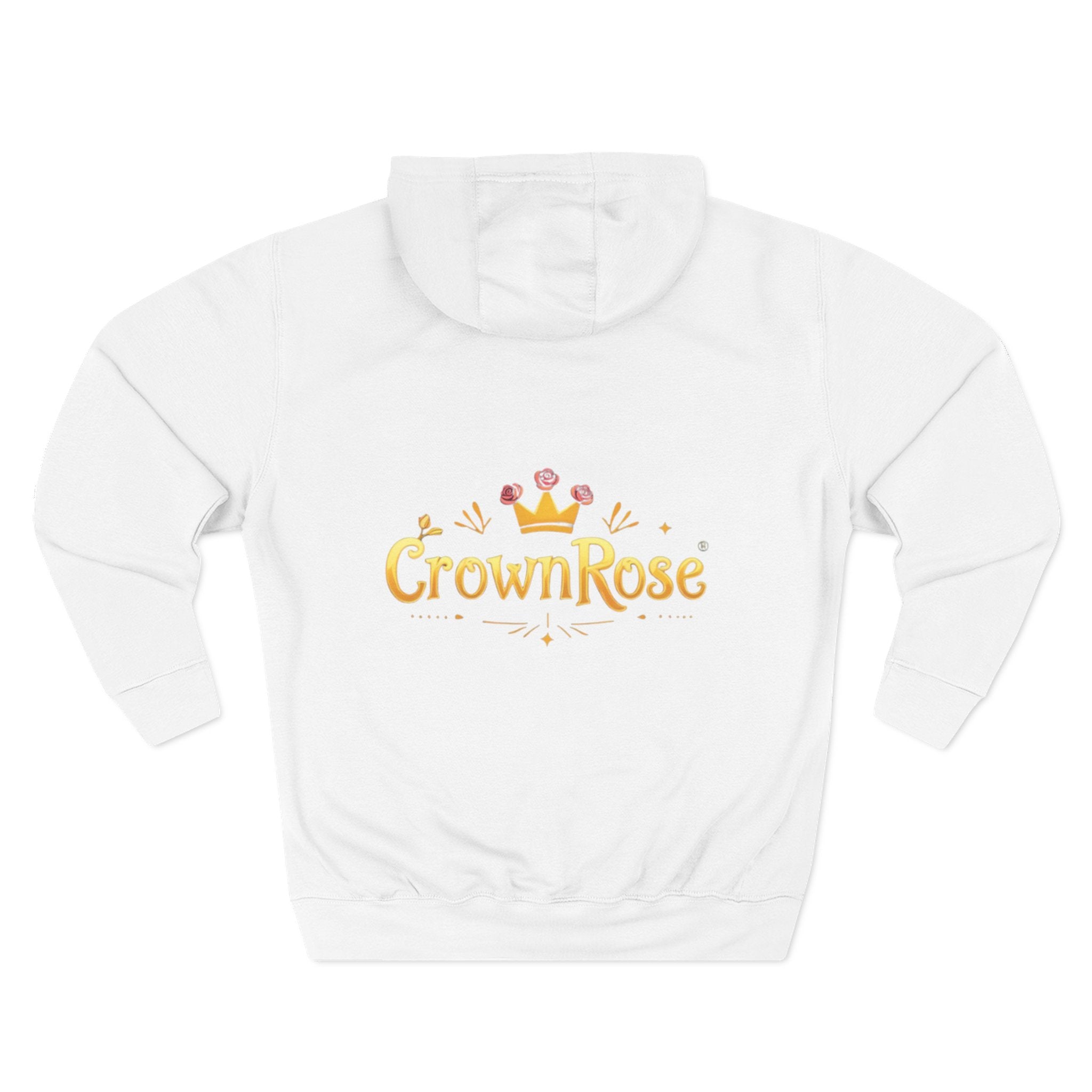 Three-Panel Fleece Hoodie