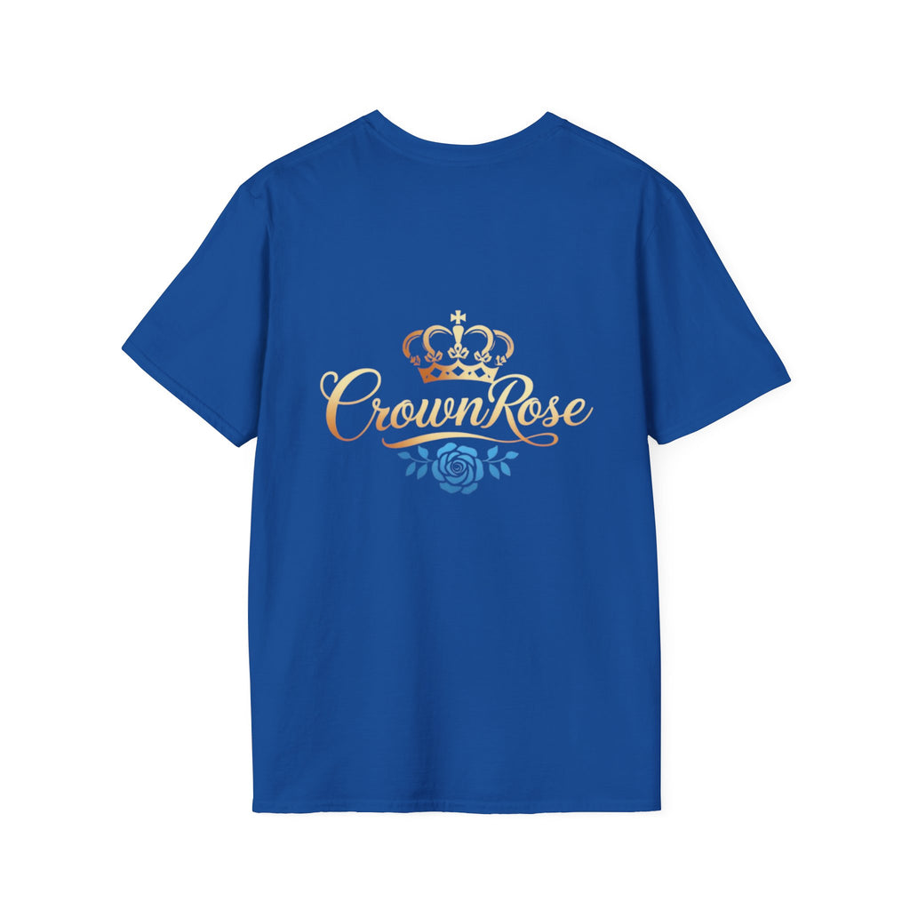 Move Like Royalty T-Shirt — Gold Crown Logo Casual Tee