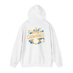 Royalty Rose Hoodie — 'More Like Royalty' Minimal Graphic Hoodie