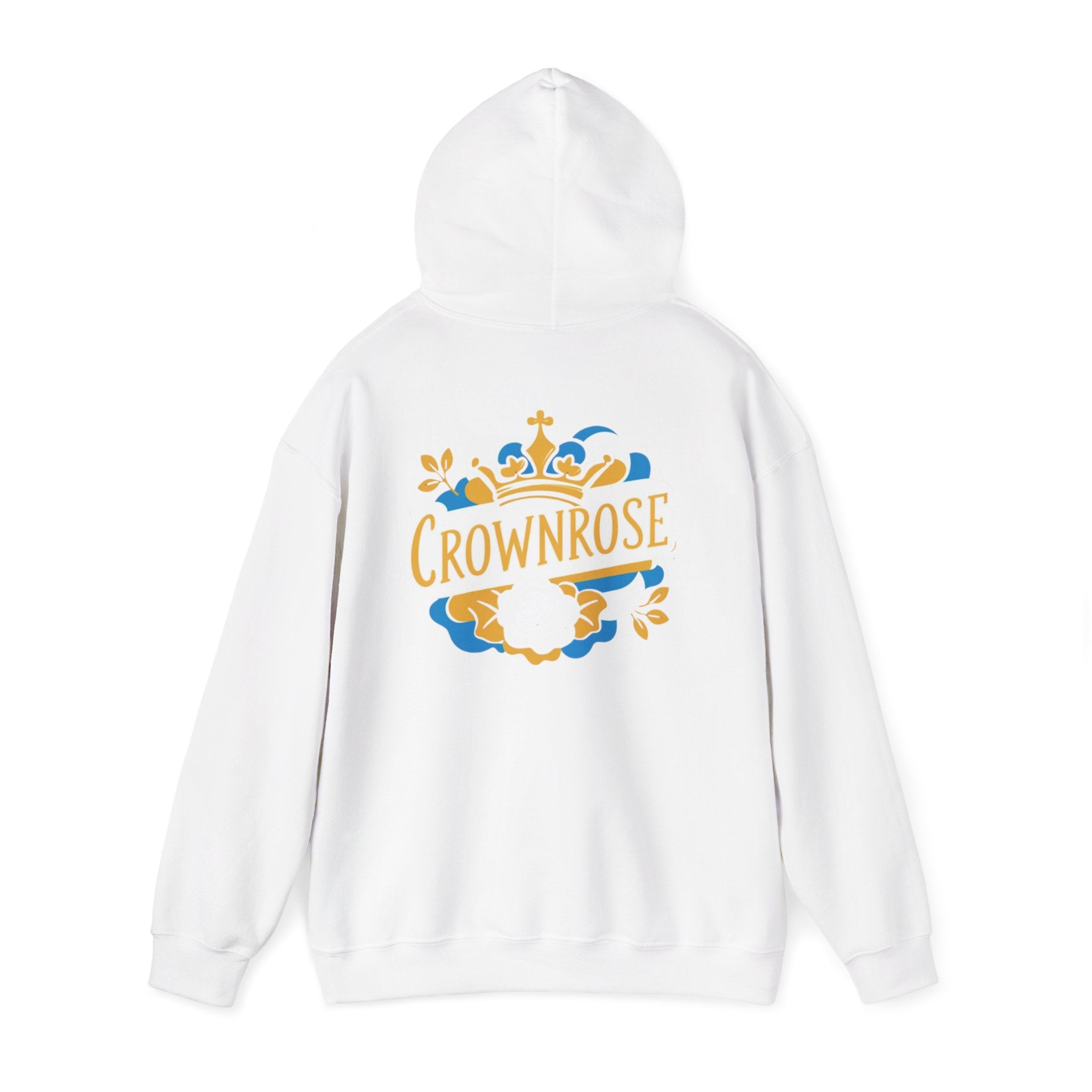 Royalty Rose Hoodie — 'More Like Royalty' Minimal Graphic Hoodie