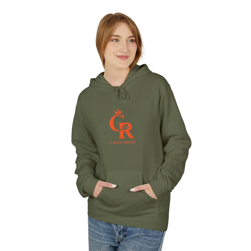 Move Like Royalty Hoodie — CrownRose Lion Graphic Pullover
