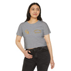 Move Like Royalty Crop Top — Women's Festival Graphic Tee