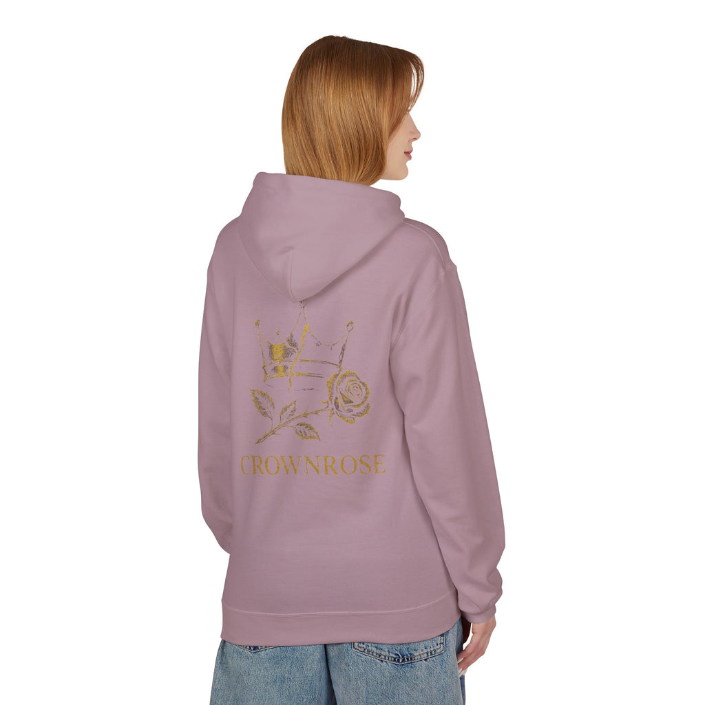 Move Like Royalty Hoodie — CrownRose Lion Graphic Pullover