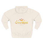 Three-Panel Fleece Hoodie