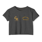 Move Like Royalty Crop Top — Women's Festival Graphic Tee