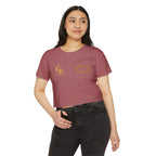 Move Like Royalty Crop Top — Women's Festival Graphic Tee