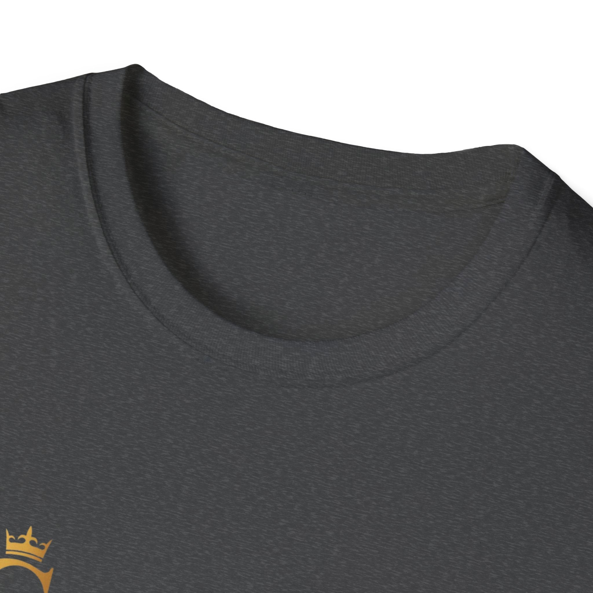 Move Like Royalty T-Shirt — Gold Crown Logo Casual Tee