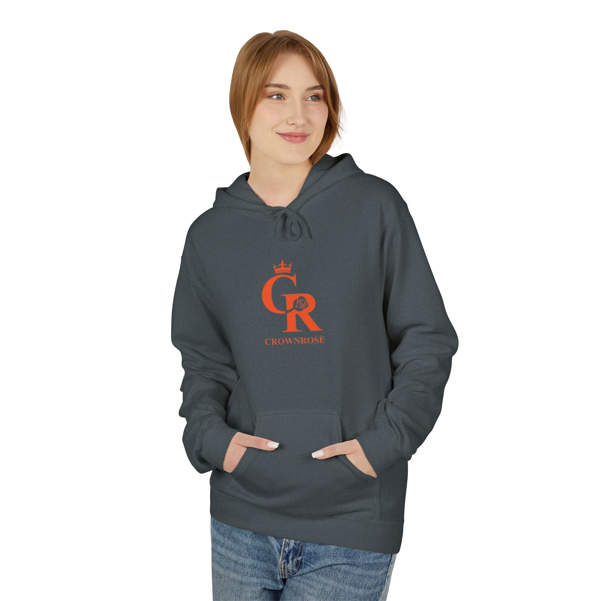 Move Like Royalty Hoodie — CrownRose Lion Graphic Pullover