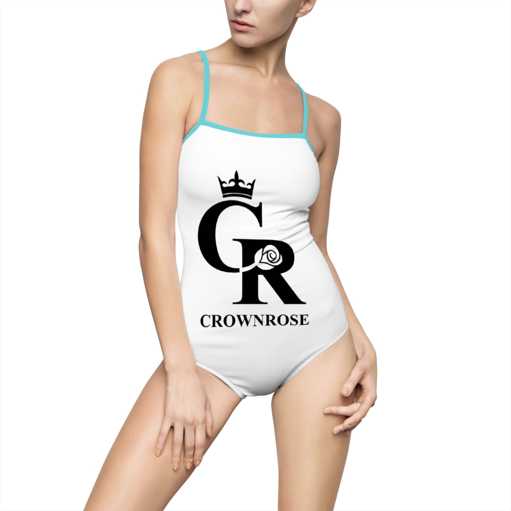 CrownRose Logo One-Piece Swimsuit