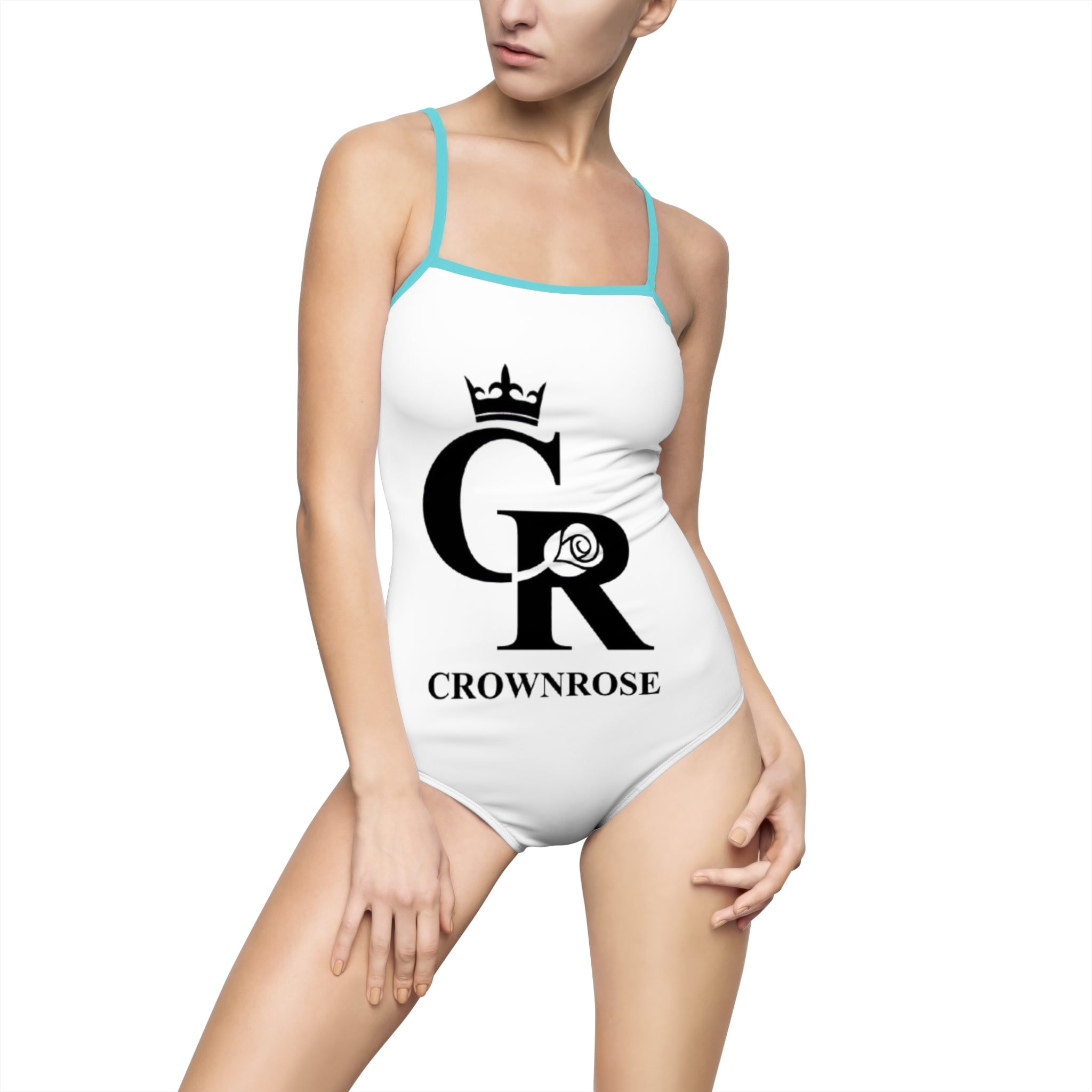 CrownRose Logo One-Piece Swimsuit