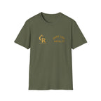 Move Like Royalty T-Shirt — Gold Crown Logo Casual Tee