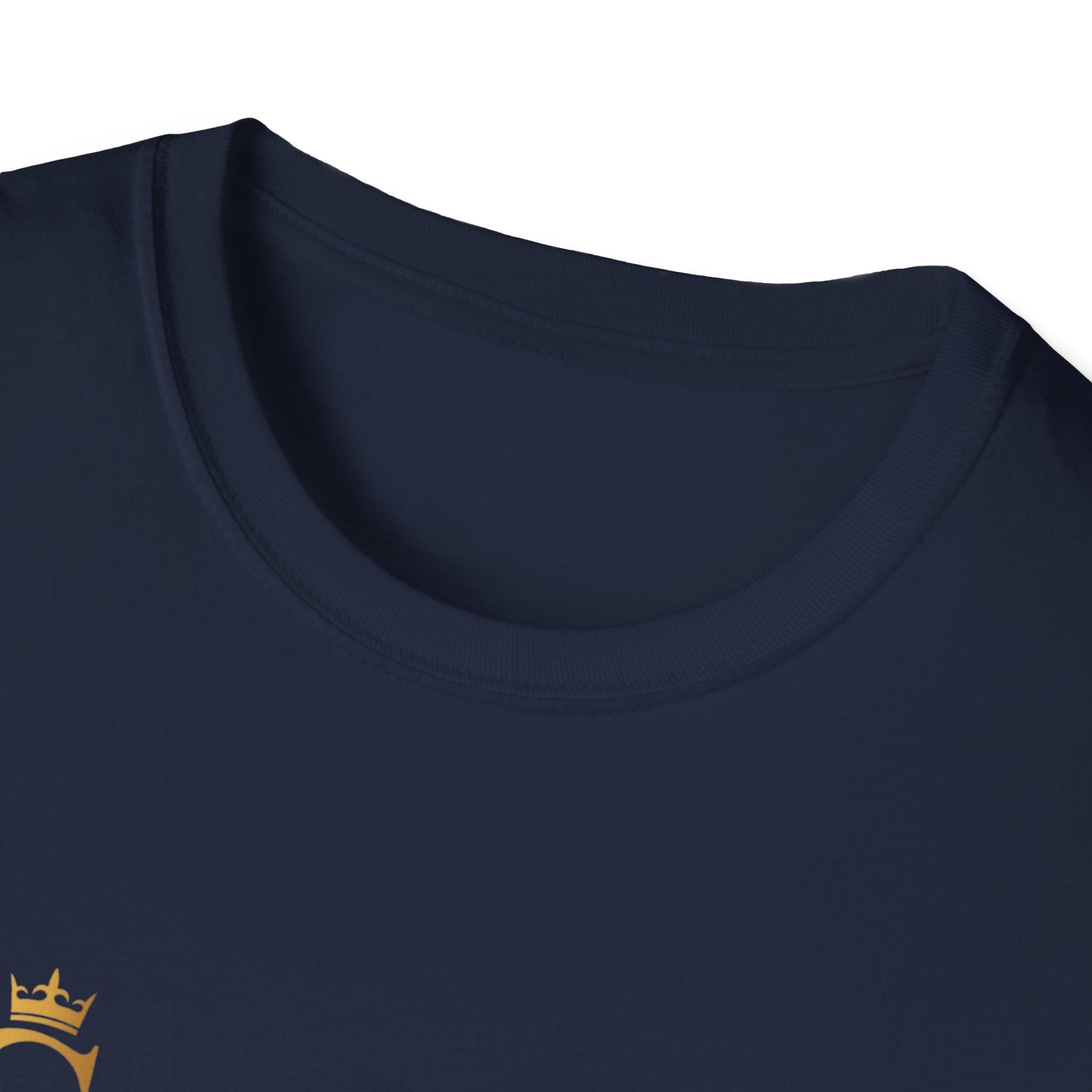 Move Like Royalty T-Shirt — Gold Crown Logo Casual Tee