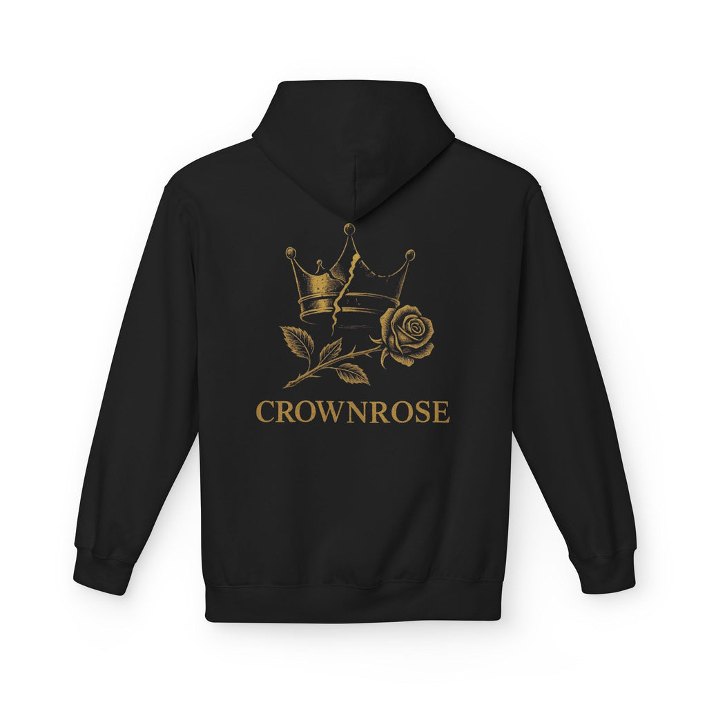 Move Like Royalty Hoodie — CrownRose Lion Graphic Pullover