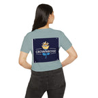 Move Like Royalty Crop Top — Women's Festival Graphic Tee