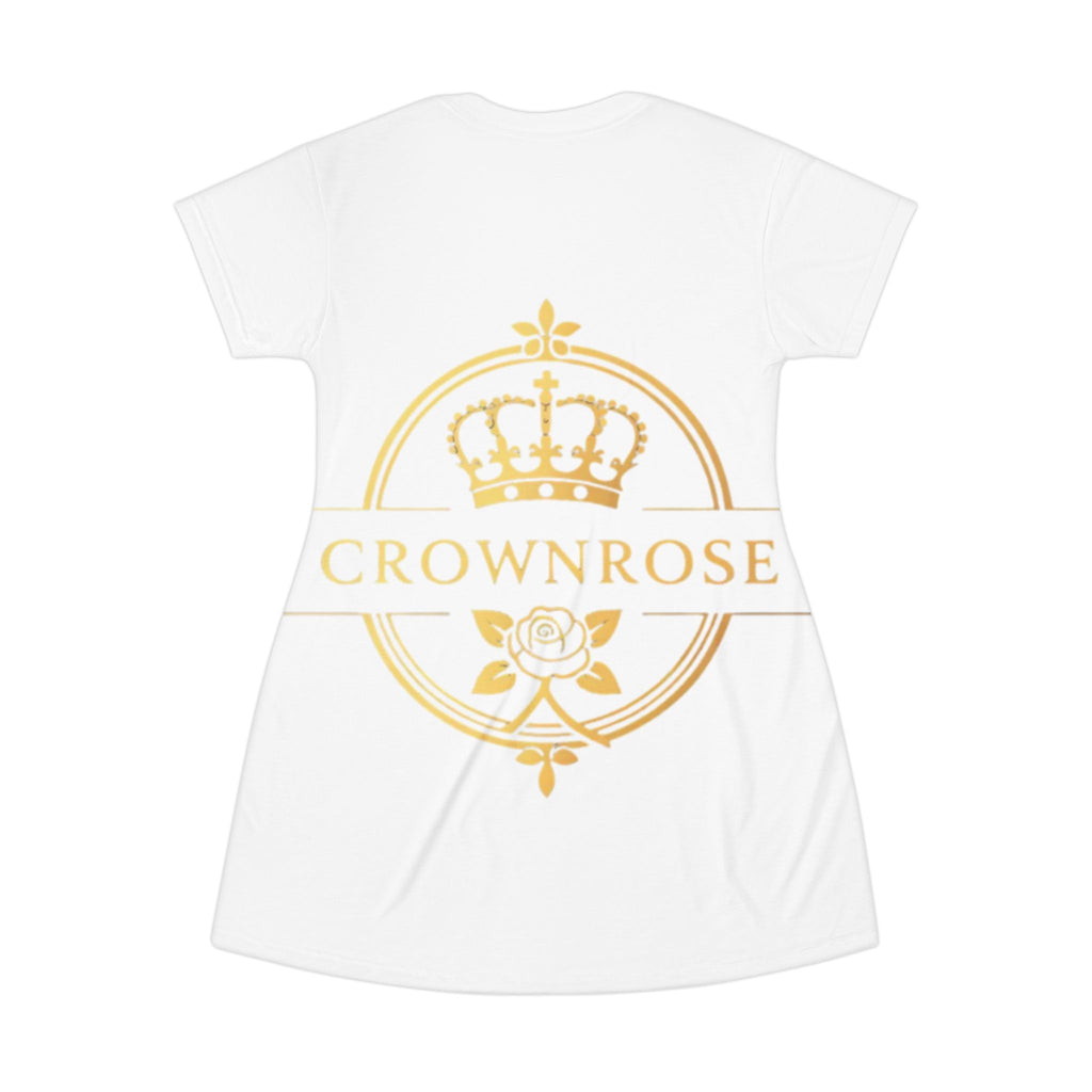 CrownRose 'Move Like Royalty' T-Shirt Dress