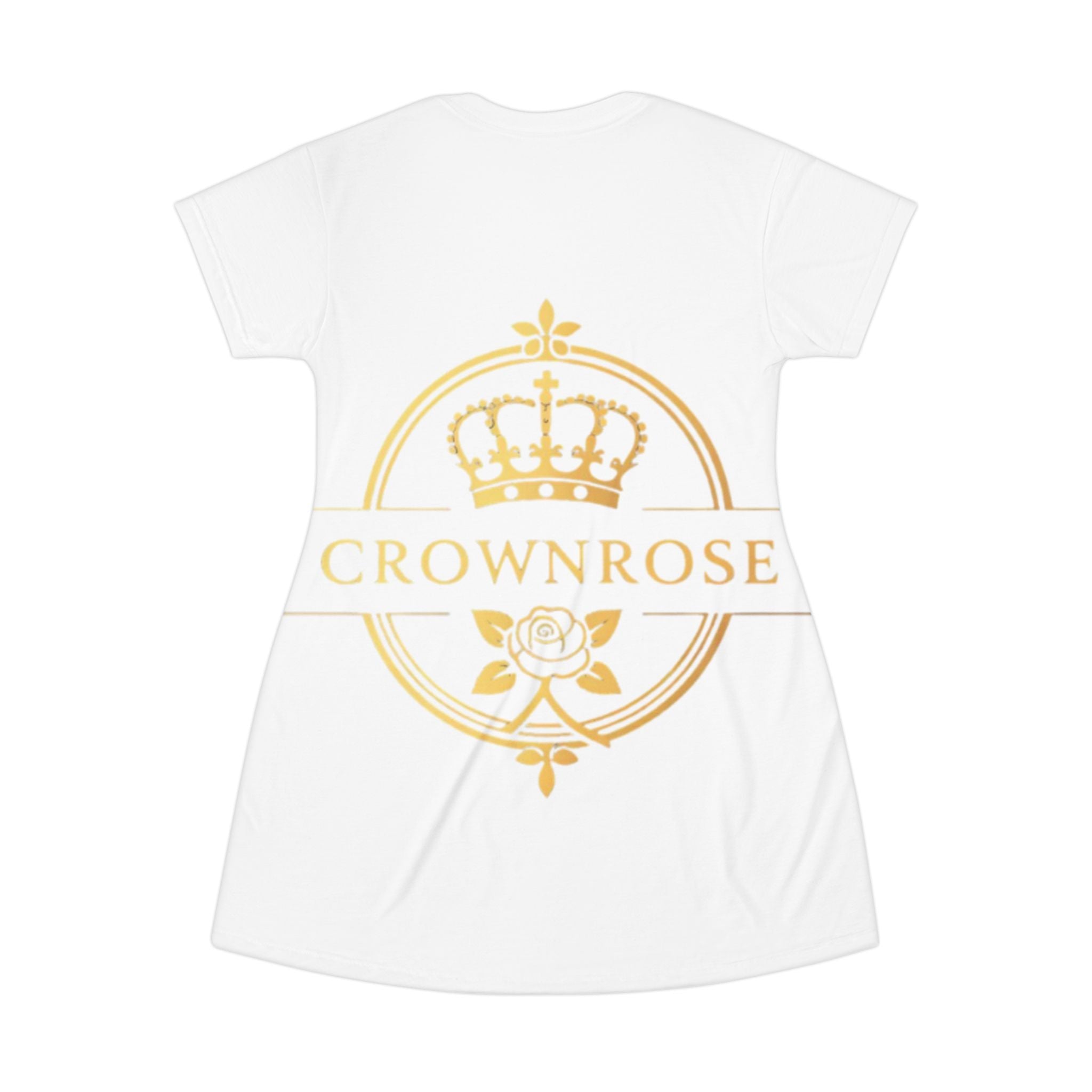 CrownRose 'Move Like Royalty' T-Shirt Dress