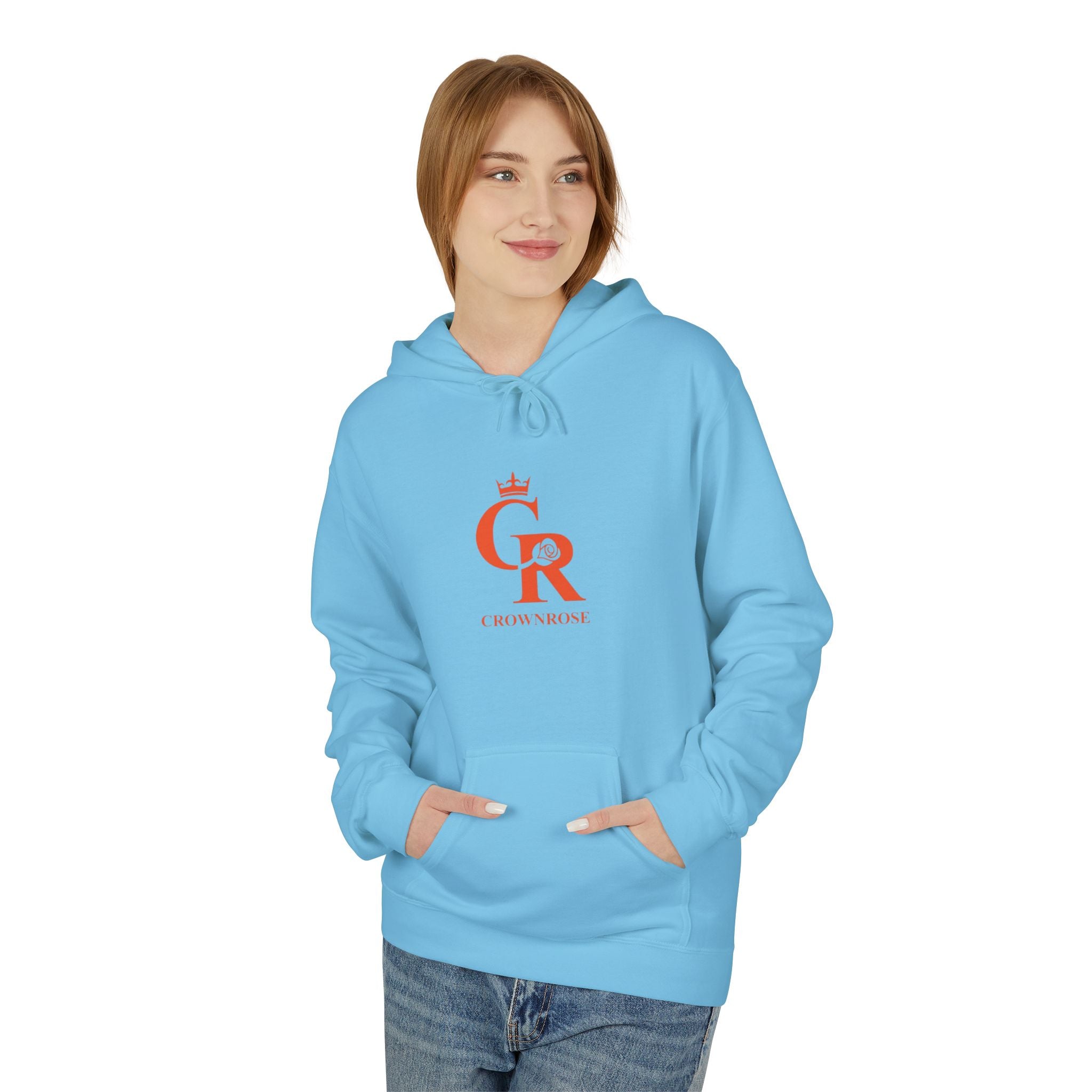 Move Like Royalty Hoodie — CrownRose Lion Graphic Pullover
