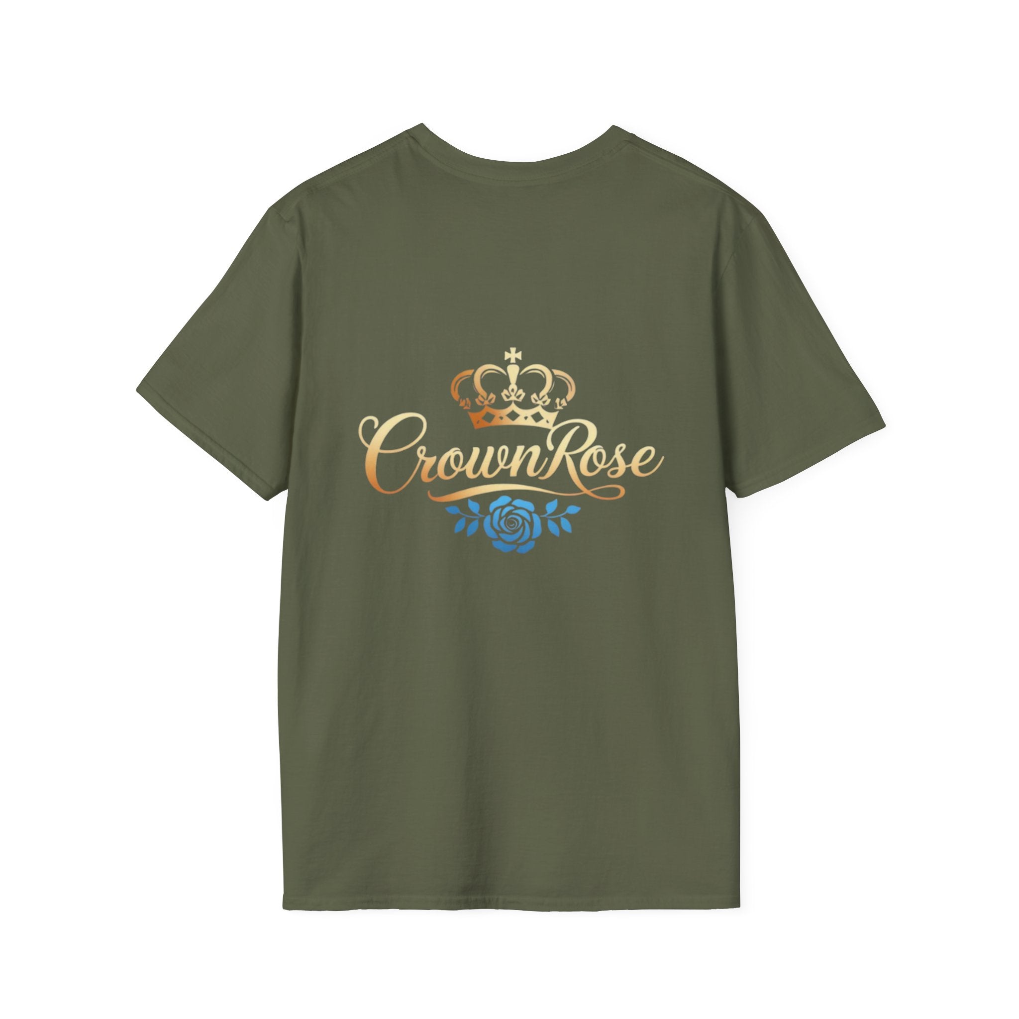 Move Like Royalty T-Shirt — Gold Crown Logo Casual Tee