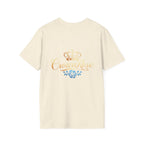 Move Like Royalty T-Shirt — Gold Crown Logo Casual Tee