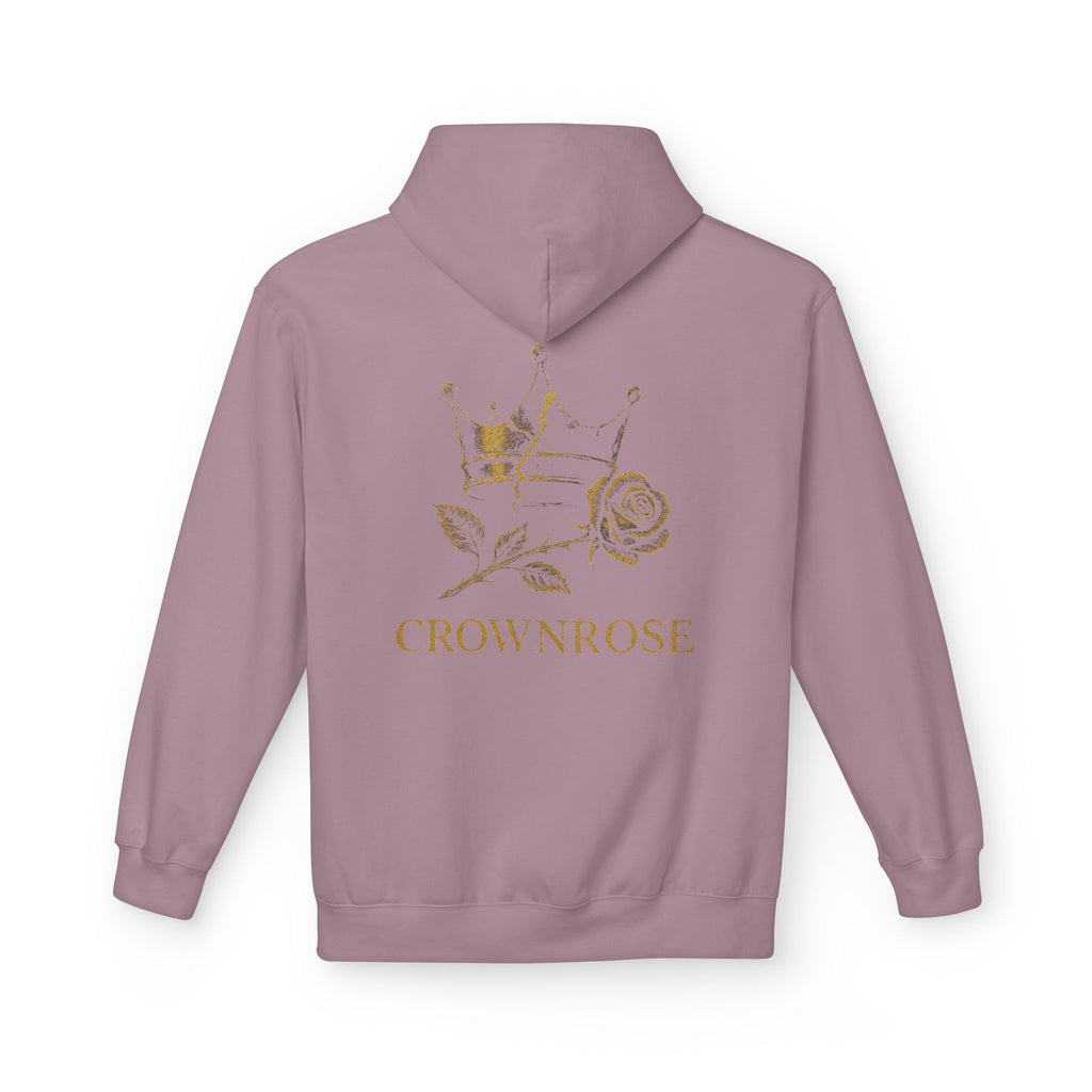 Move Like Royalty Hoodie — CrownRose Lion Graphic Pullover