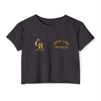 Move Like Royalty Crop Top — Women's Festival Graphic Tee