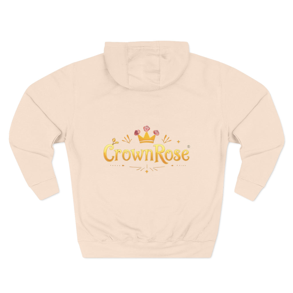 Three-Panel Fleece Hoodie