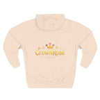 Three-Panel Fleece Hoodie