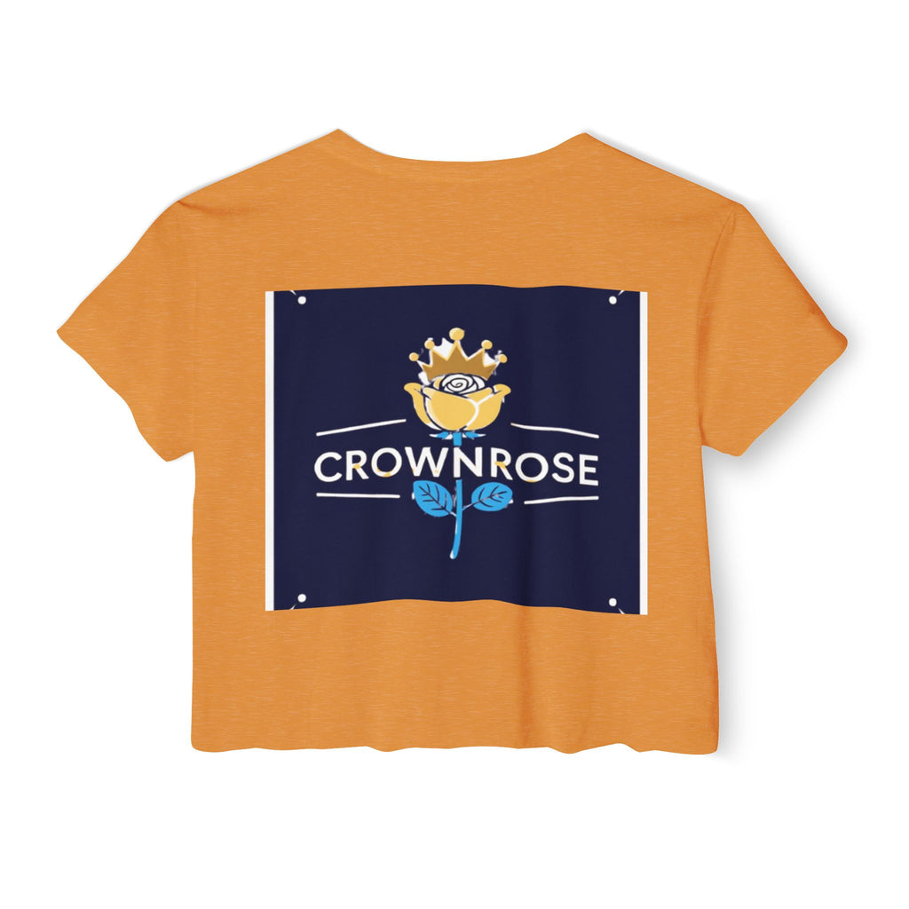 Move Like Royalty Crop Top — Women's Festival Graphic Tee