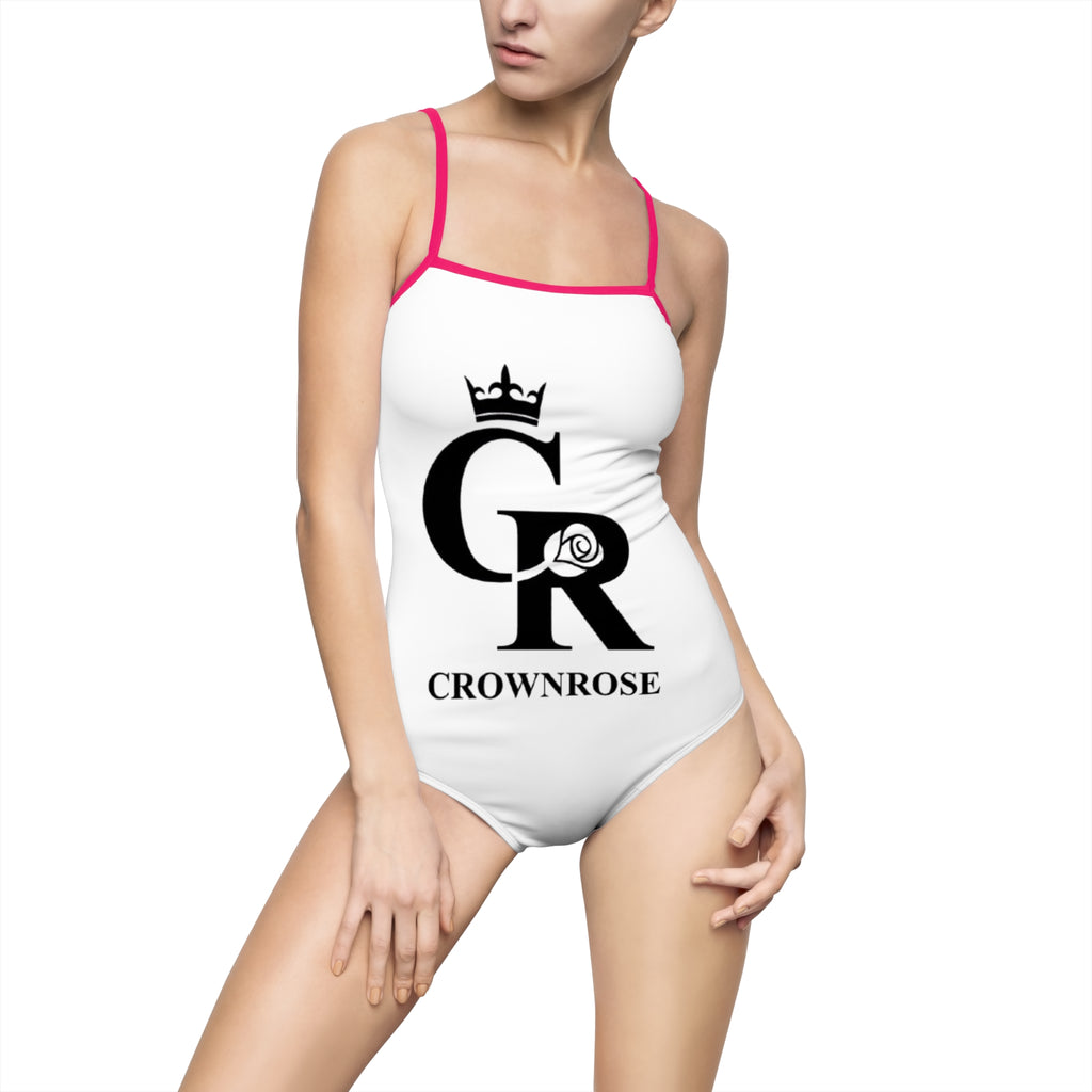 CrownRose Logo One-Piece Swimsuit